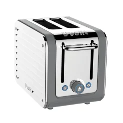 Dualit Architect 1.5 Litre Jug Kettle & 2-Slice Toaster Set - Grey & Stainless Steel
