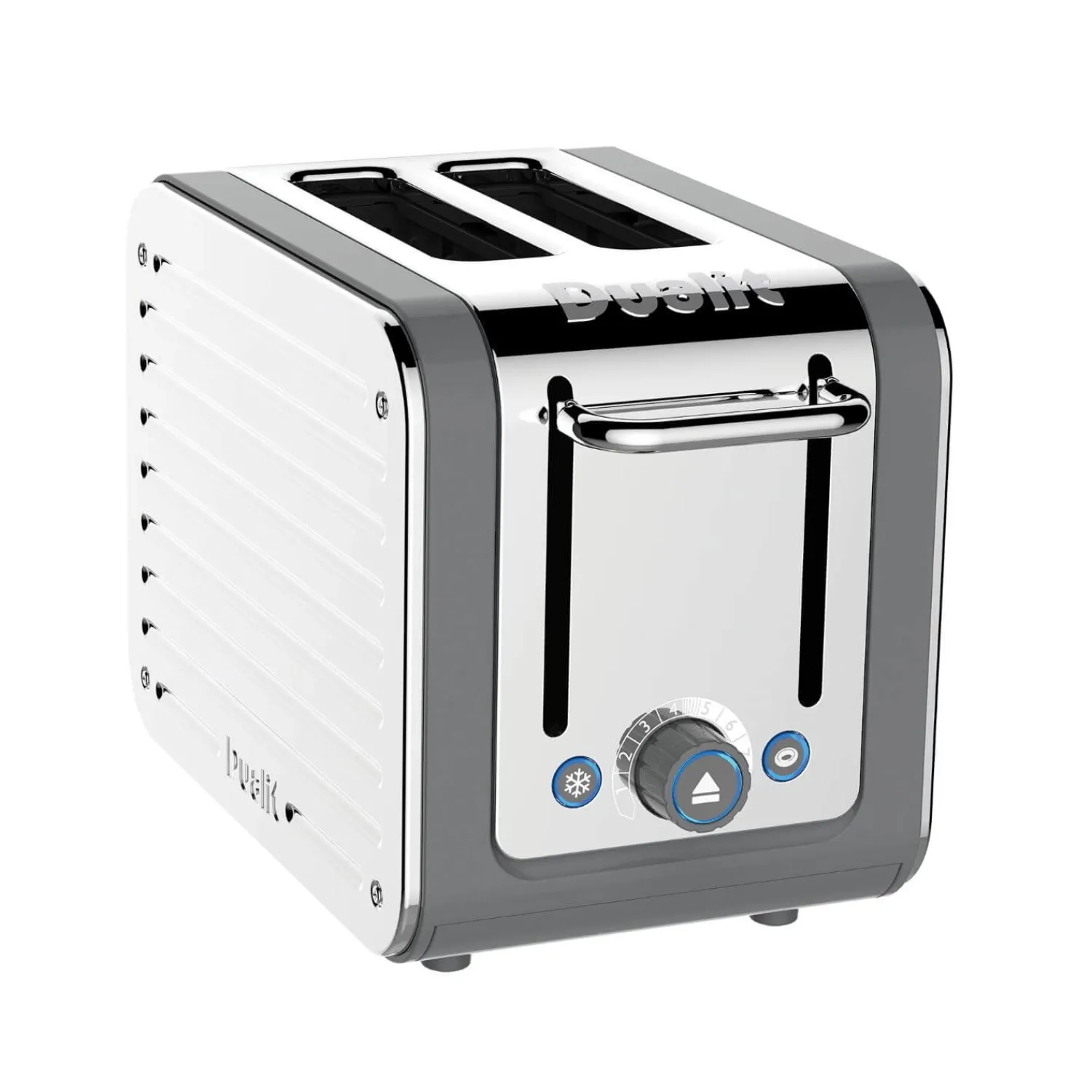 Dualit Architect 1.5 Litre Jug Kettle & 2-Slice Toaster Set - Grey & Stainless Steel