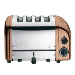 Dualit Classic Vario AWS 47450 4 Slice Toaster - Copper & Chrome