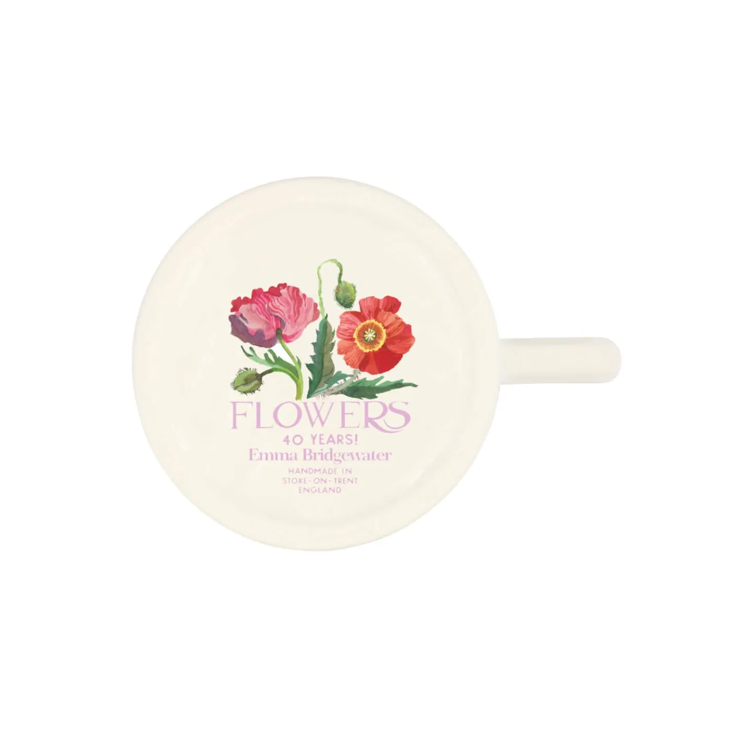 EMMA BRIDGEWATER Half Pint Mug - Poppy
