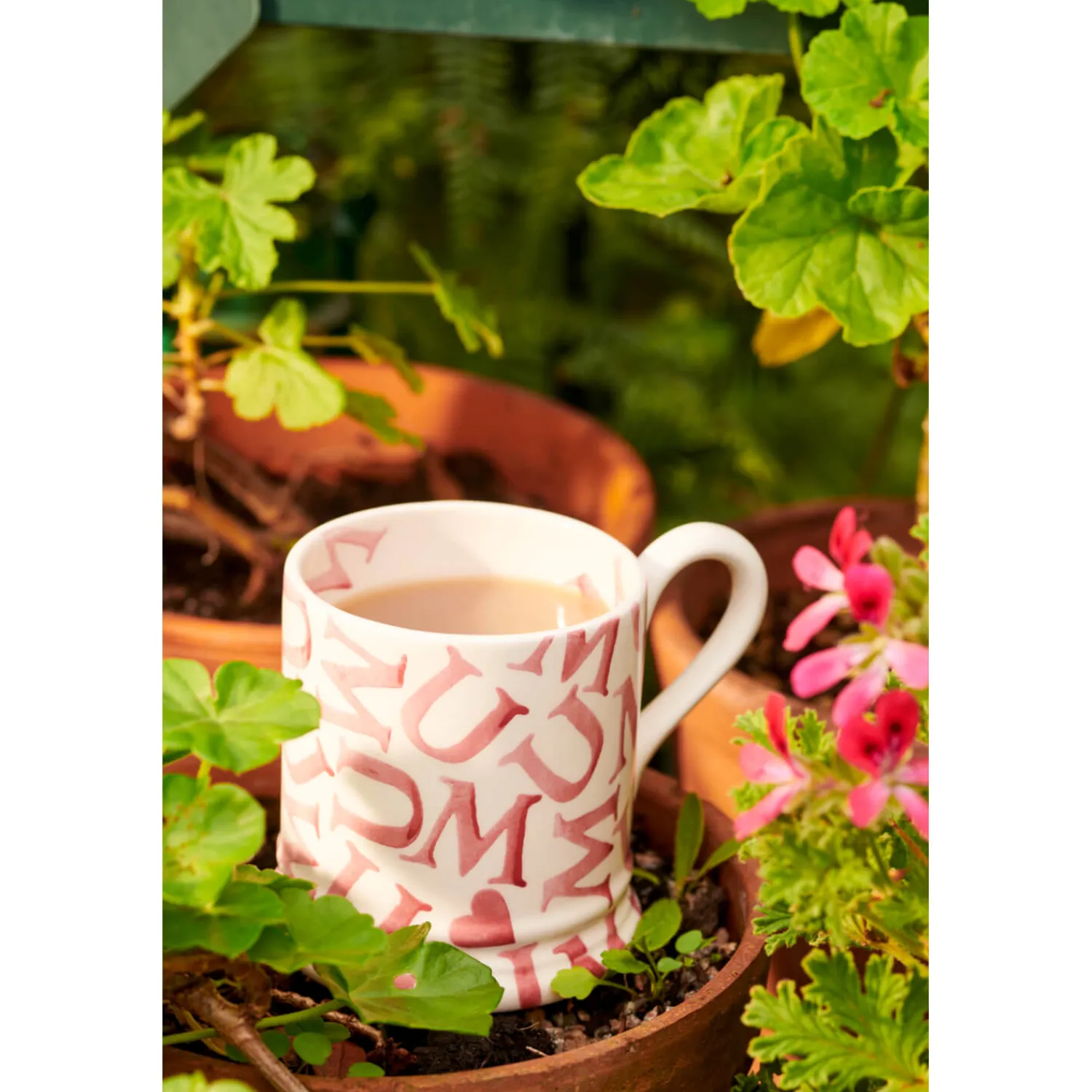 EMMA BRIDGEWATER Half Pint Mug - M.U.M Pink