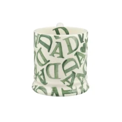 EMMA BRIDGEWATER Half Pint Mug - D.A.D Green
