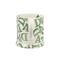 EMMA BRIDGEWATER Half Pint Mug - D.A.D Green