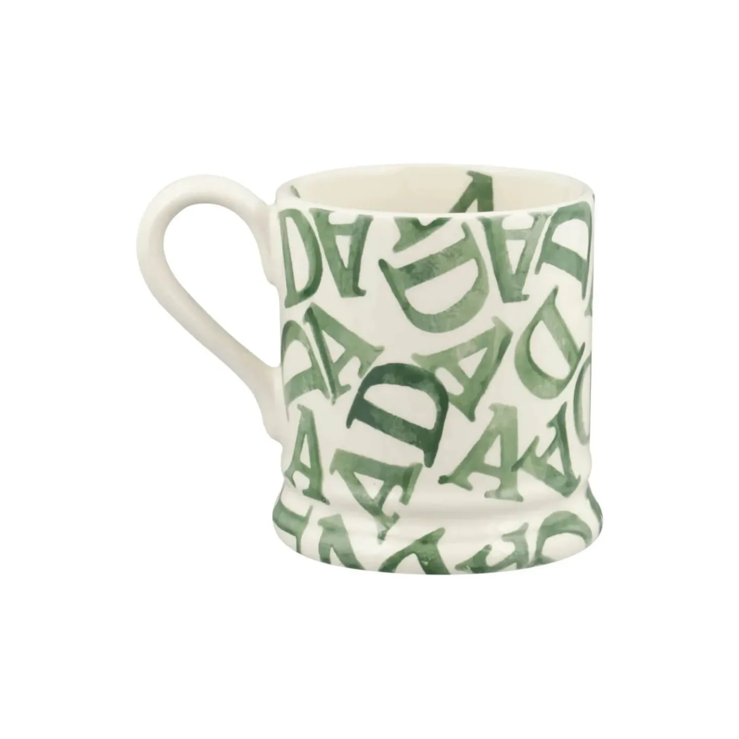 EMMA BRIDGEWATER Half Pint Mug - D.A.D Green