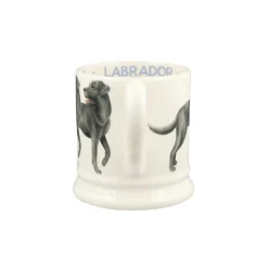 EMMA BRIDGEWATER Half Pint Mug - Black Labradors