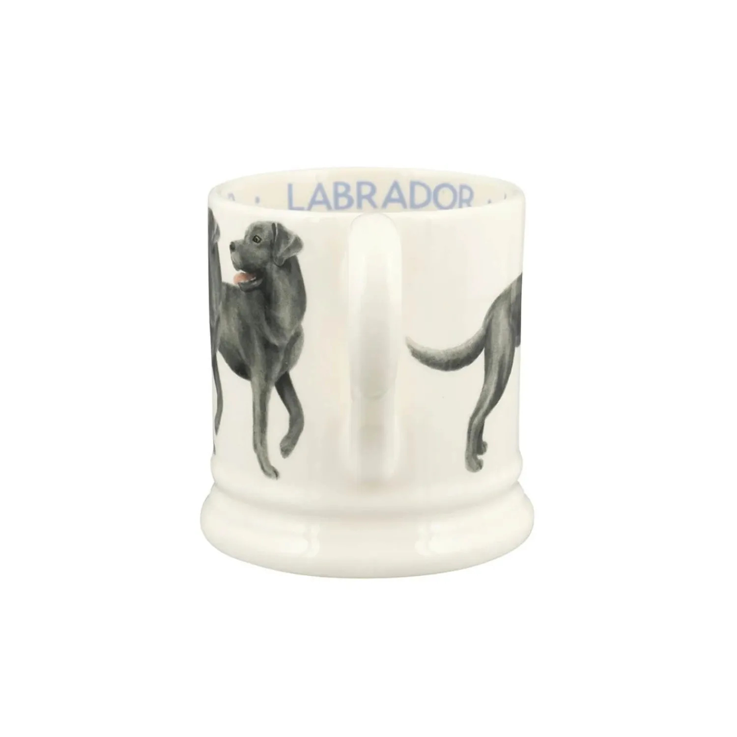 EMMA BRIDGEWATER Half Pint Mug - Black Labradors