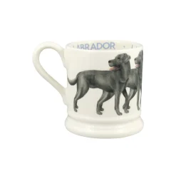 EMMA BRIDGEWATER Half Pint Mug - Black Labradors