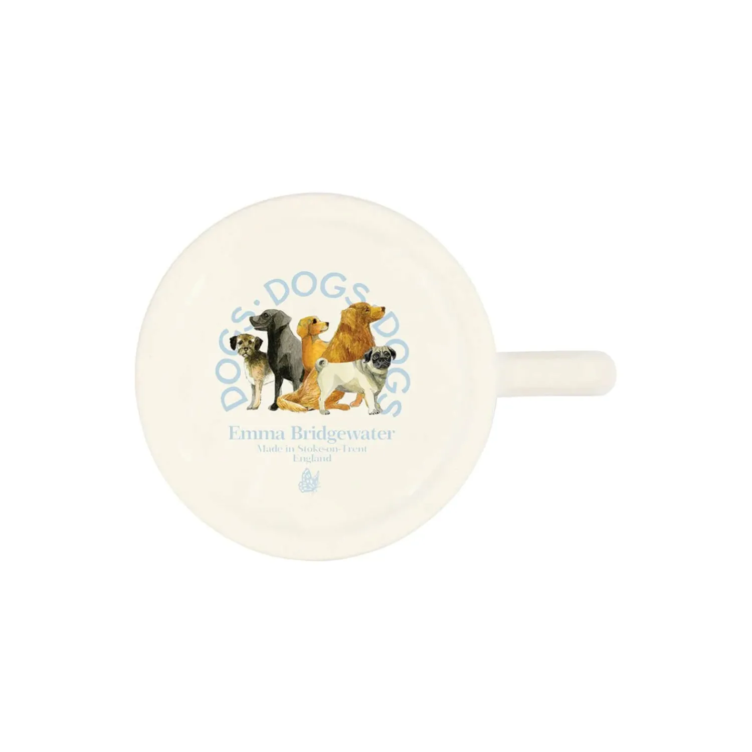 EMMA BRIDGEWATER Half Pint Mug - Black Labradors