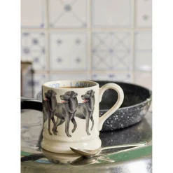 EMMA BRIDGEWATER Half Pint Mug - Black Labradors
