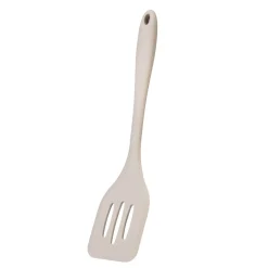 Fusion Twist Silicone Slotted Turner - Grey