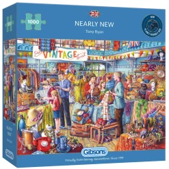 Gibsons 1000 Piece Jigsaw Puzzle - Nearly New