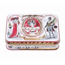 Elite Tins Gillian Martin Christmas Small Rectangular Tin