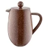 GRUNWERG 3 Cup Cafe Ole Cafetiere - Red Granite
