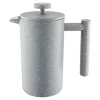 GRUNWERG 3 Cup Cafe Ole Tall Cafetiere - Grey Granite