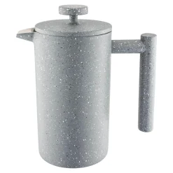 GRUNWERG 3 Cup Cafe Ole Tall Cafetiere - Grey Granite