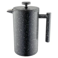 GRUNWERG 8 Cup Cafe Ole Tall Cafetiere - Black Granite
