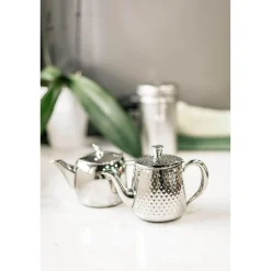 GRUNWERG Sandringham 4 Cup Tea Pot - Silver