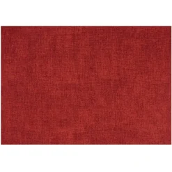 GUZZINI Tiffany Reversible Faux Leather Fabric Placemat - Red
