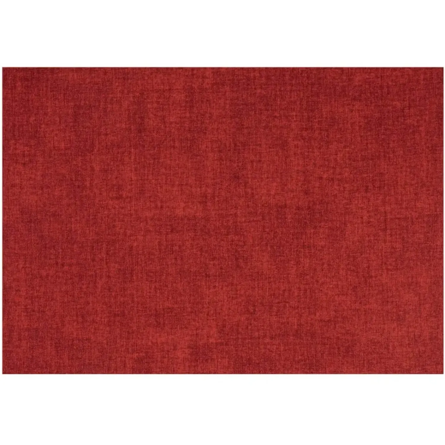 GUZZINI Tiffany Reversible Faux Leather Fabric Placemat - Red