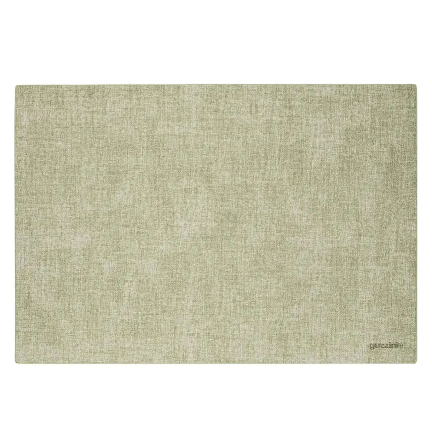 GUZZINI Tiffany Reversible Faux Leather Fabric Placemat - Spearmint