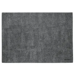 GUZZINI Tiffany Reversible Faux Leather Fabric Placemat - Grey