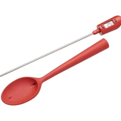 Home Made Silicone Thermo Spoon - Red