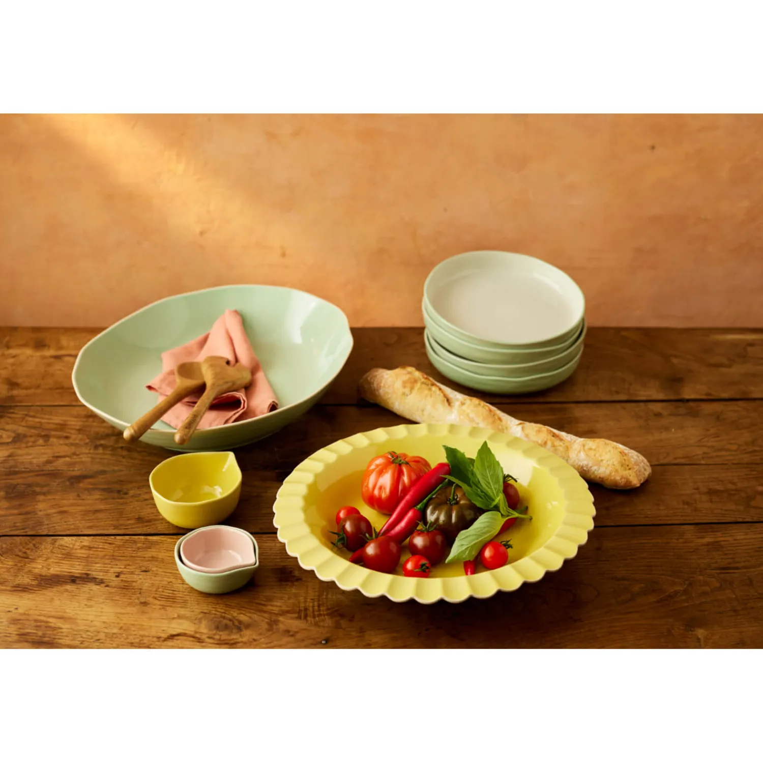 Jamie Oliver Big Love Stoneware 34cm Super Server Bowl - Yellow