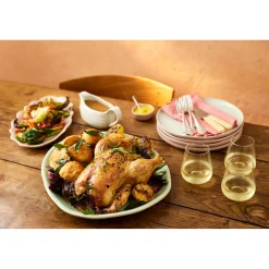 Jamie Oliver Big Love Stoneware 35cm Pass-Me Platter - Pink