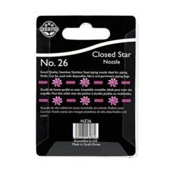 JEM No 26 Icing Nozzle - Closed Star