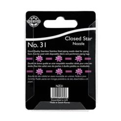 JEM No 31 Icing Nozzle - Closed Star