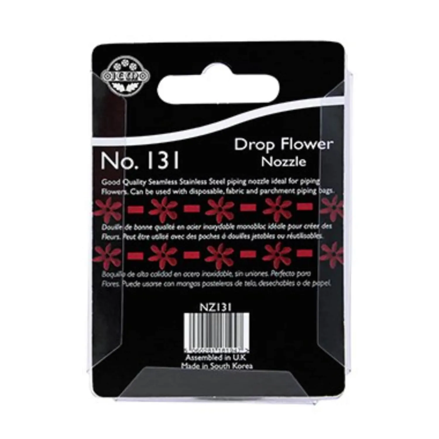 JEM No 131 Icing Nozzle - Drop Flower