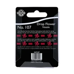 JEM No 107 Icing Nozzle - Drop Flower