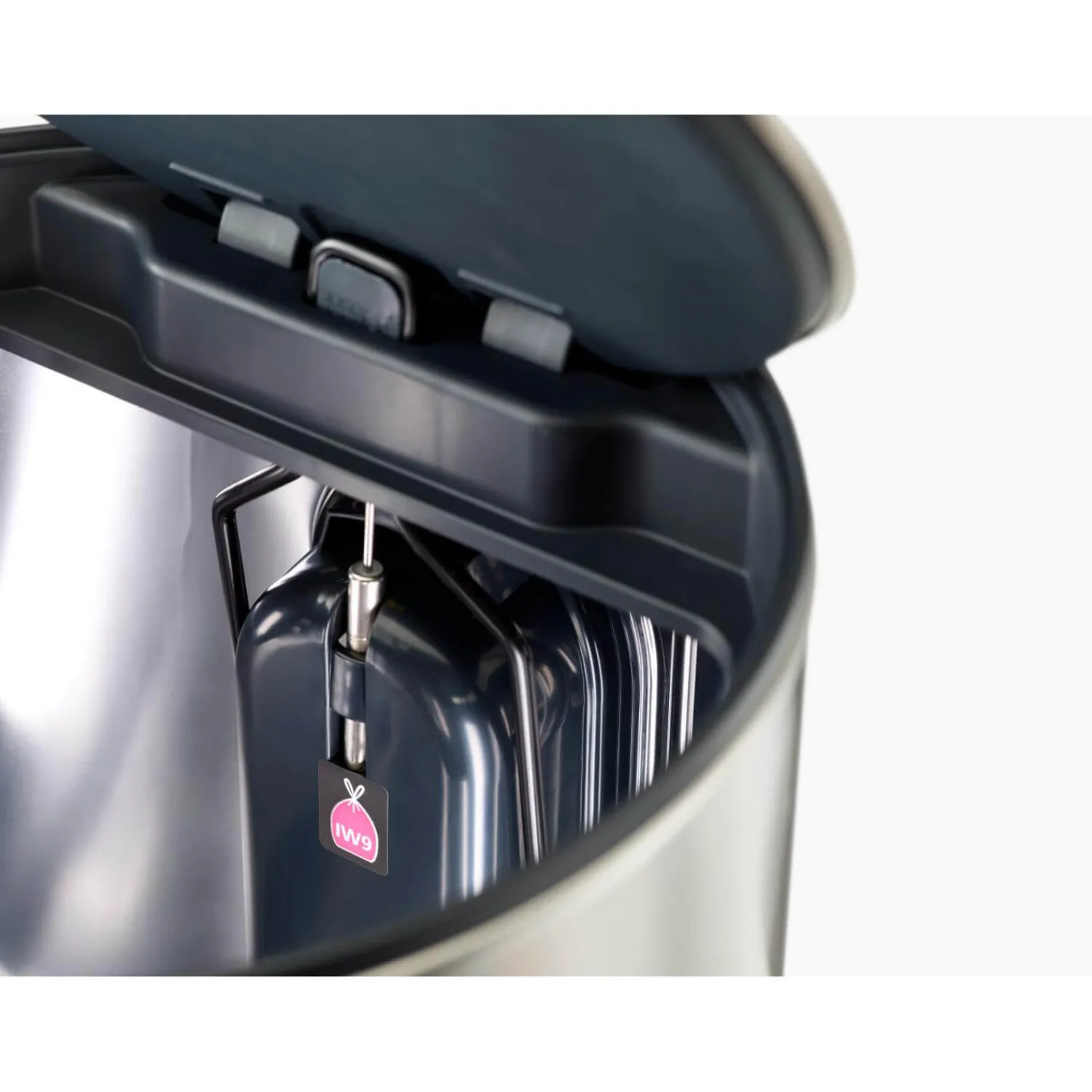 Joseph Joseph Arc 10 Litre Easy-Push Pedal Bin - Stainless Steel
