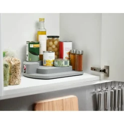 Joseph Joseph Cupboard Store Rotating Organsier - Grey