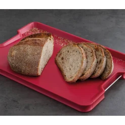 Joseph Joseph Cut&Carve Plus Multi-function Extra Large Chopping Board - Red