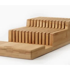 Joseph Joseph DrawerStore Large Bamboo 2-Tier Knife Organiser