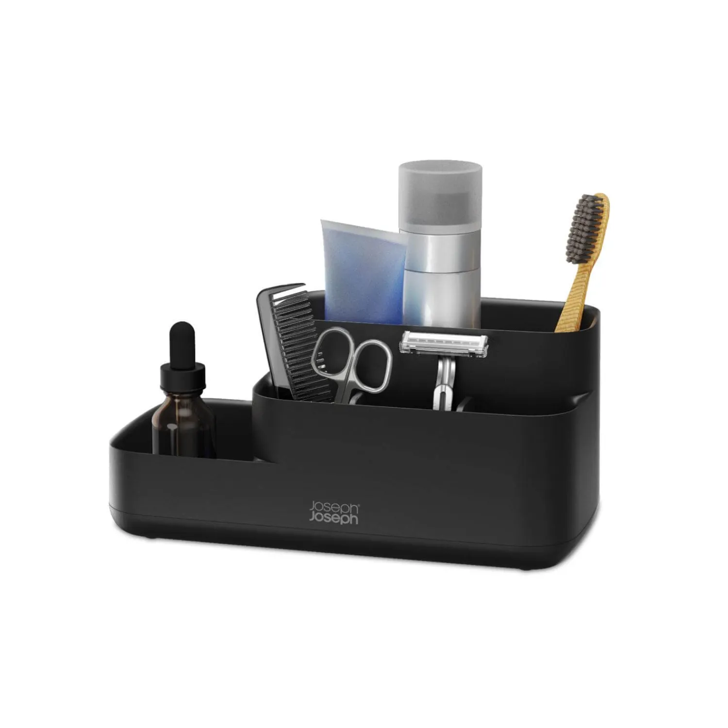 Joseph Joseph EasyStore Bathroom Caddy - Matt Black