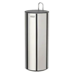 Joseph Joseph EasyStore Luxe Stainless Steel Concealed Toilet Roll Holder