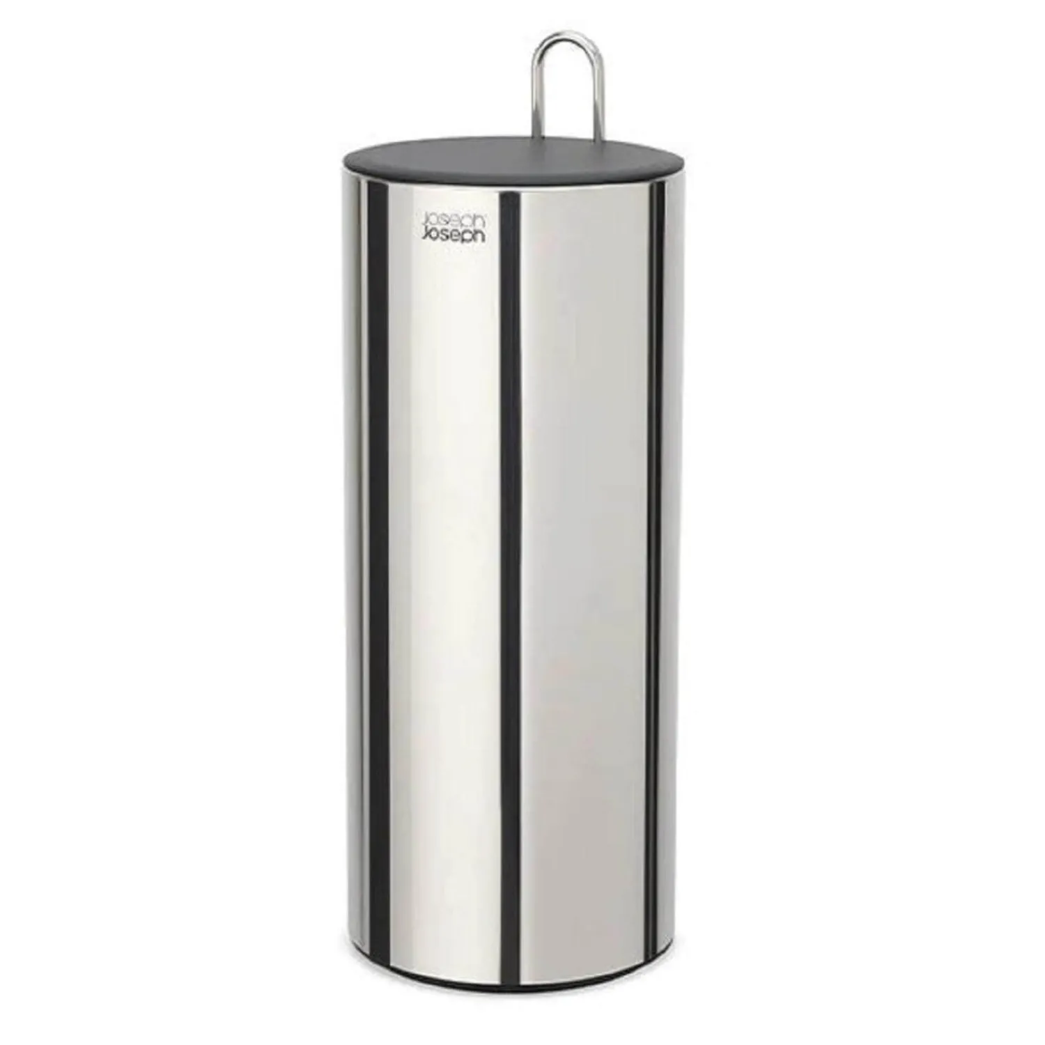 Joseph Joseph EasyStore Luxe Stainless Steel Concealed Toilet Roll Holder