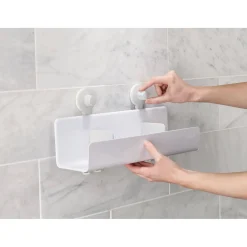 Joseph Joseph EasyStore Large Shower Shelf With Mirror