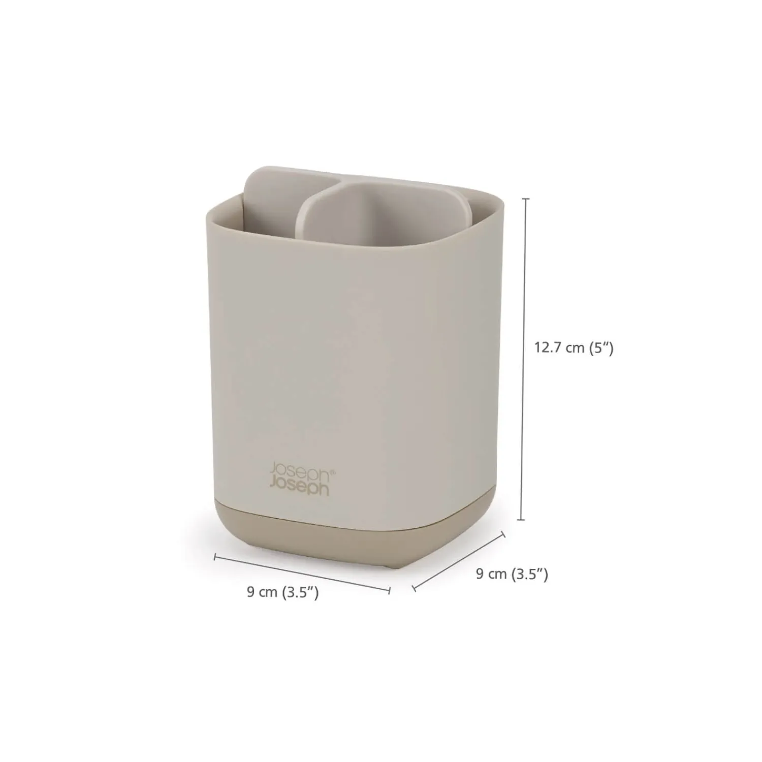 Joseph Joseph EasyStore Small Toothbrush Caddy - Ecru