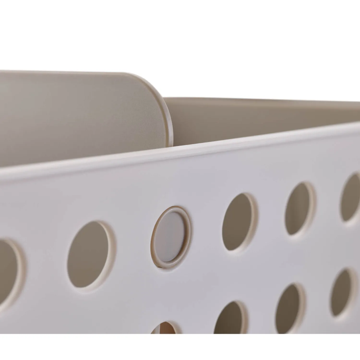 Joseph Joseph EasyStore Slimline Bathroom Storage Basket - Ecru