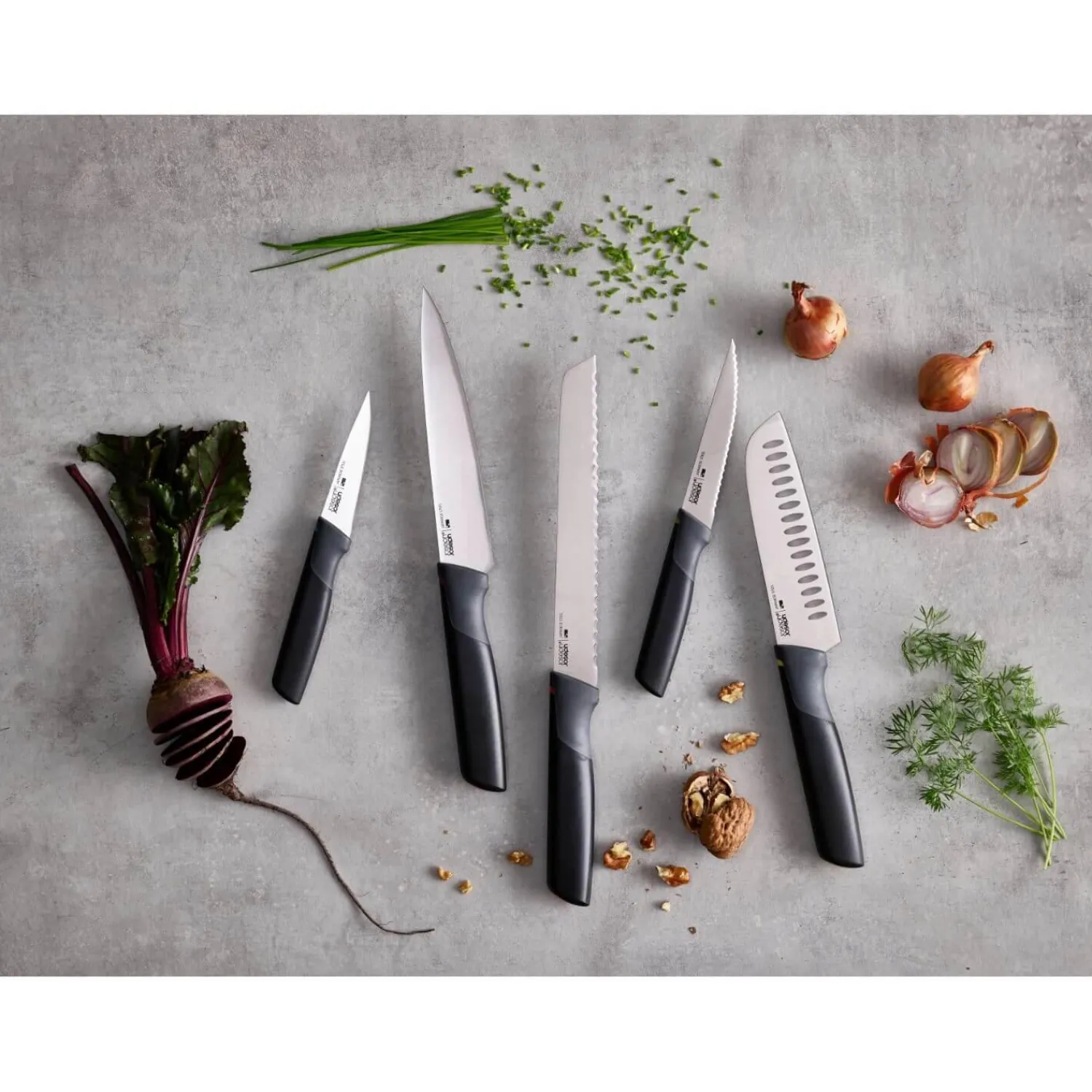 Joseph Joseph Elevate Carousel Knife Set - 5 Piece
