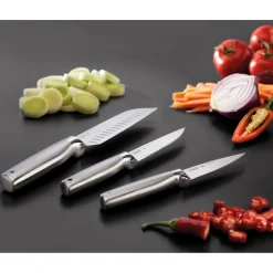 Joseph Joseph Elevate Fusion 5-Piece Knife & Scissor Set with Beechwood Block