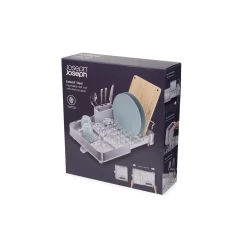 Joseph Joseph Extend Steel Expandable Dish Rack - Light Stone
