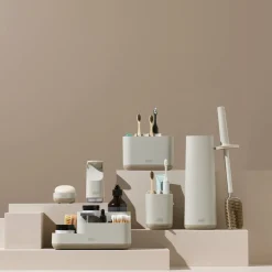Joseph Joseph Flex 360 Advanced Toilet Brush & Holder - Ecru