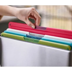 Joseph Joseph Folio Icon Steel 4-Piece Chopping Board Set