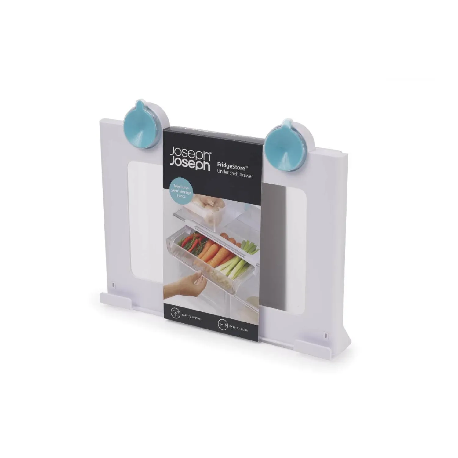 Joseph Joseph FridgeStore Under Shelf Storage Drawer - Clear