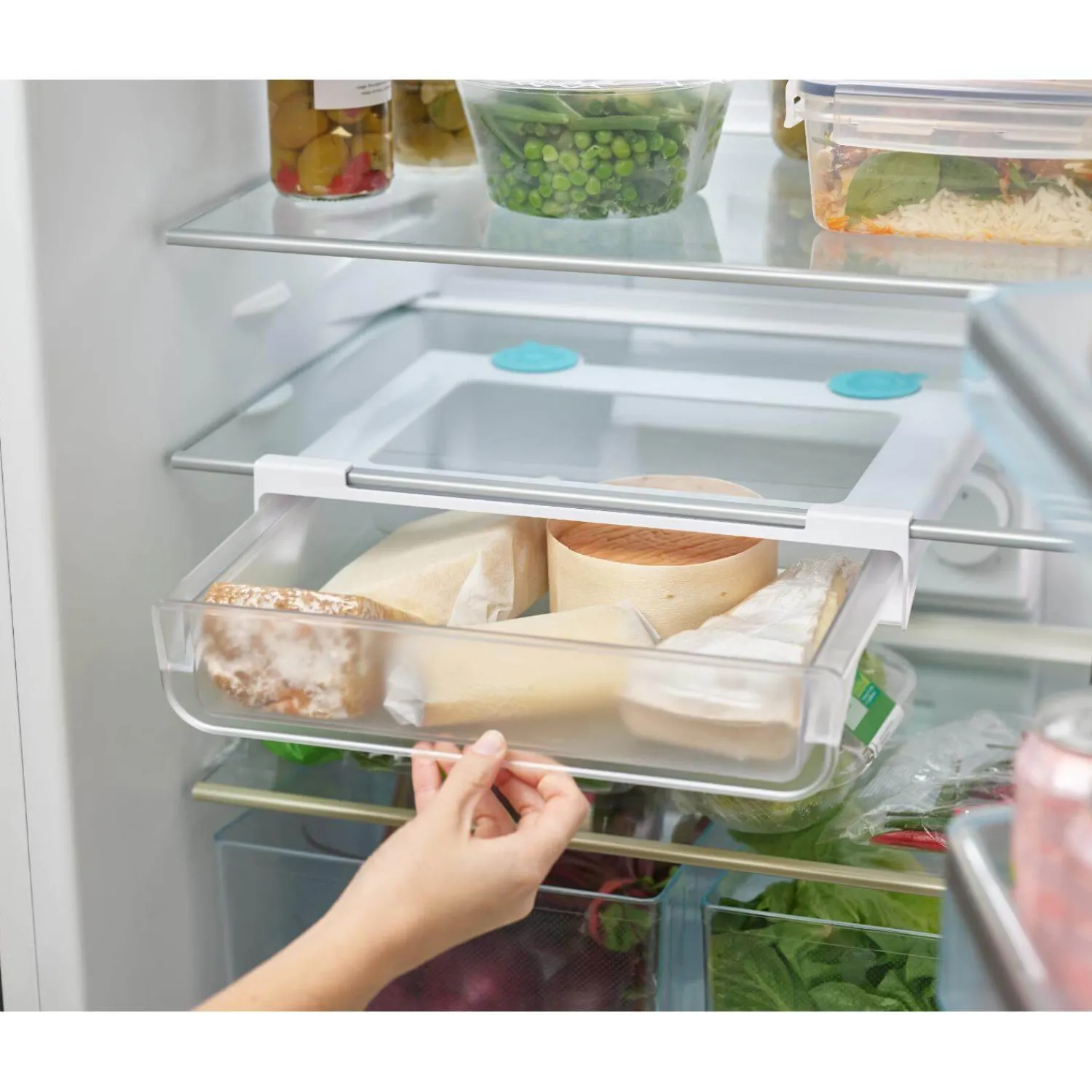 Joseph Joseph FridgeStore Under Shelf Storage Drawer - Clear