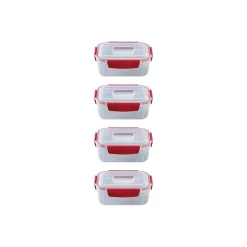 Joseph Joseph  Nest™ Lock 4-Piece 1.1 Litre Rectangular Food Container Set